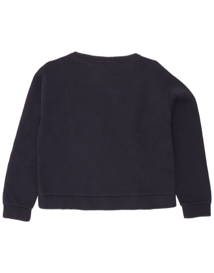 Felpa da donna NORTH SAILS UK 10 piccola in cotone blu navy