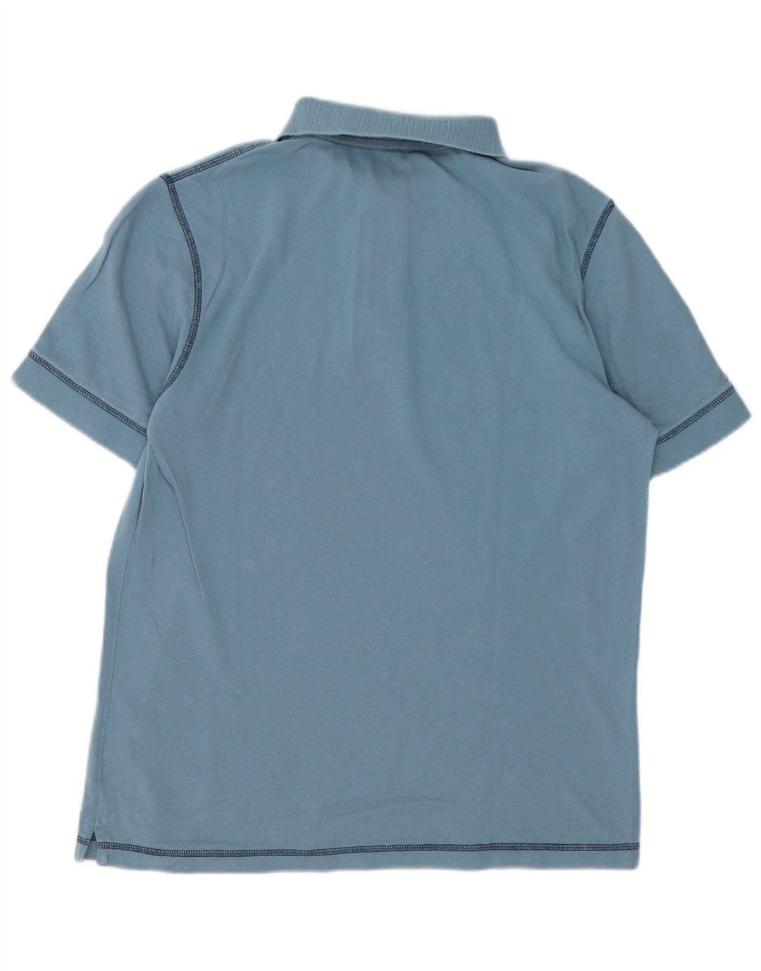 Polo da uomo Sun68 in cotone blu medio