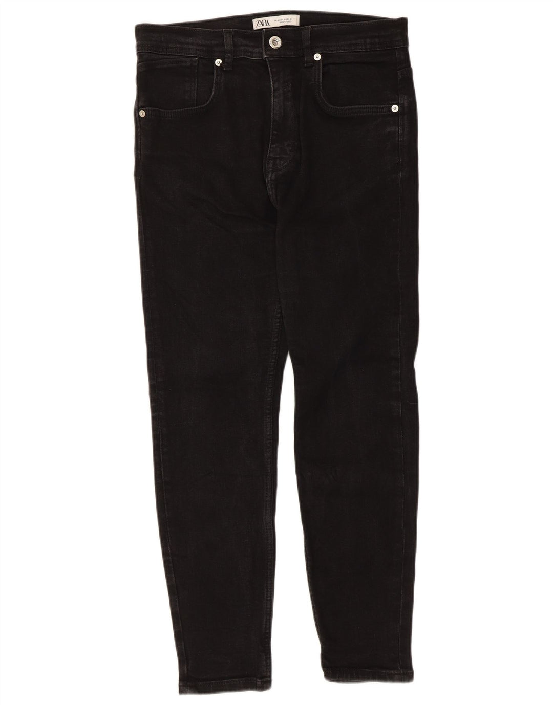 Jeans corti da uomo Zara EU 40 medio W31 L25 neri
