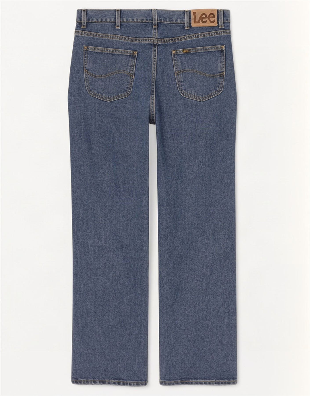 Jeans dritti da uomo Lee W38 L32 in cotone blu