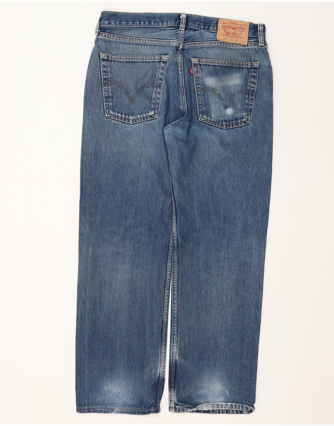 Levi's Uomo 582 Jeans dritti W34 L30 Cotone Blu