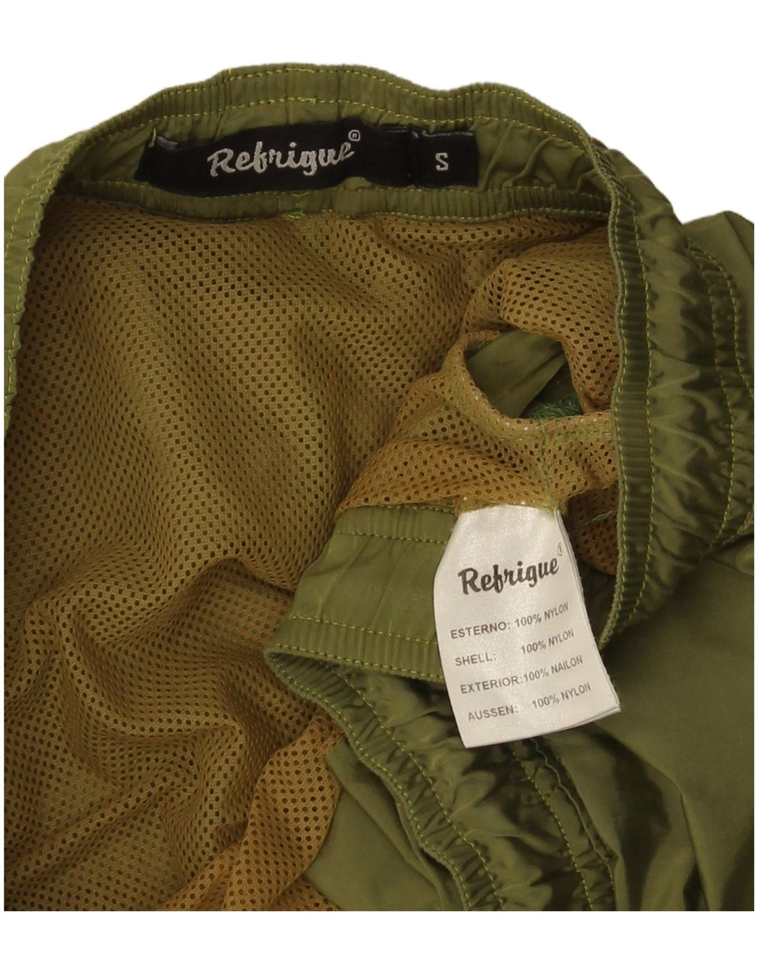 Pantaloncini da bagno da uomo Refrigue piccoli in nylon verde