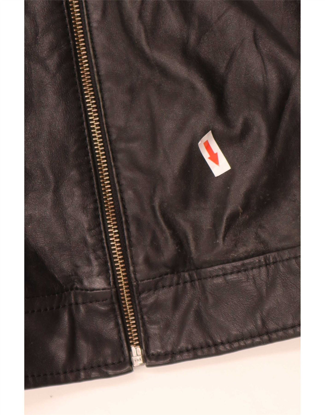 Giacca in pelle da uomo In Extenso UK 44 2XL Nera
