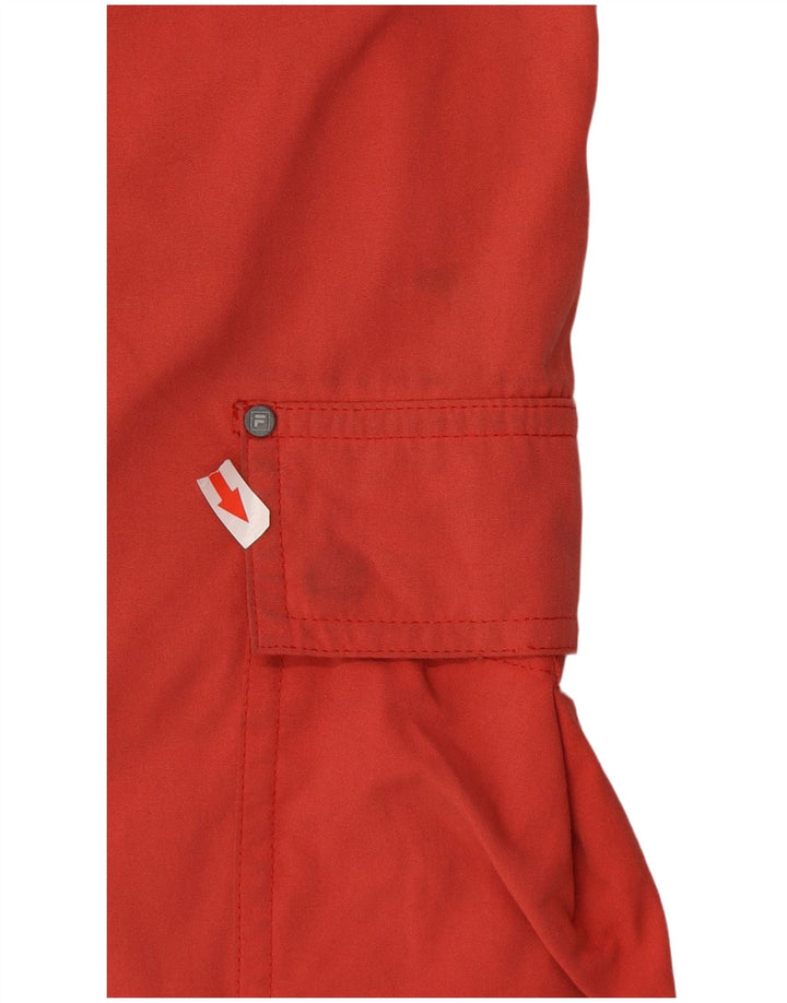Pantaloncini cargo Fila da uomo medi W32 rossi