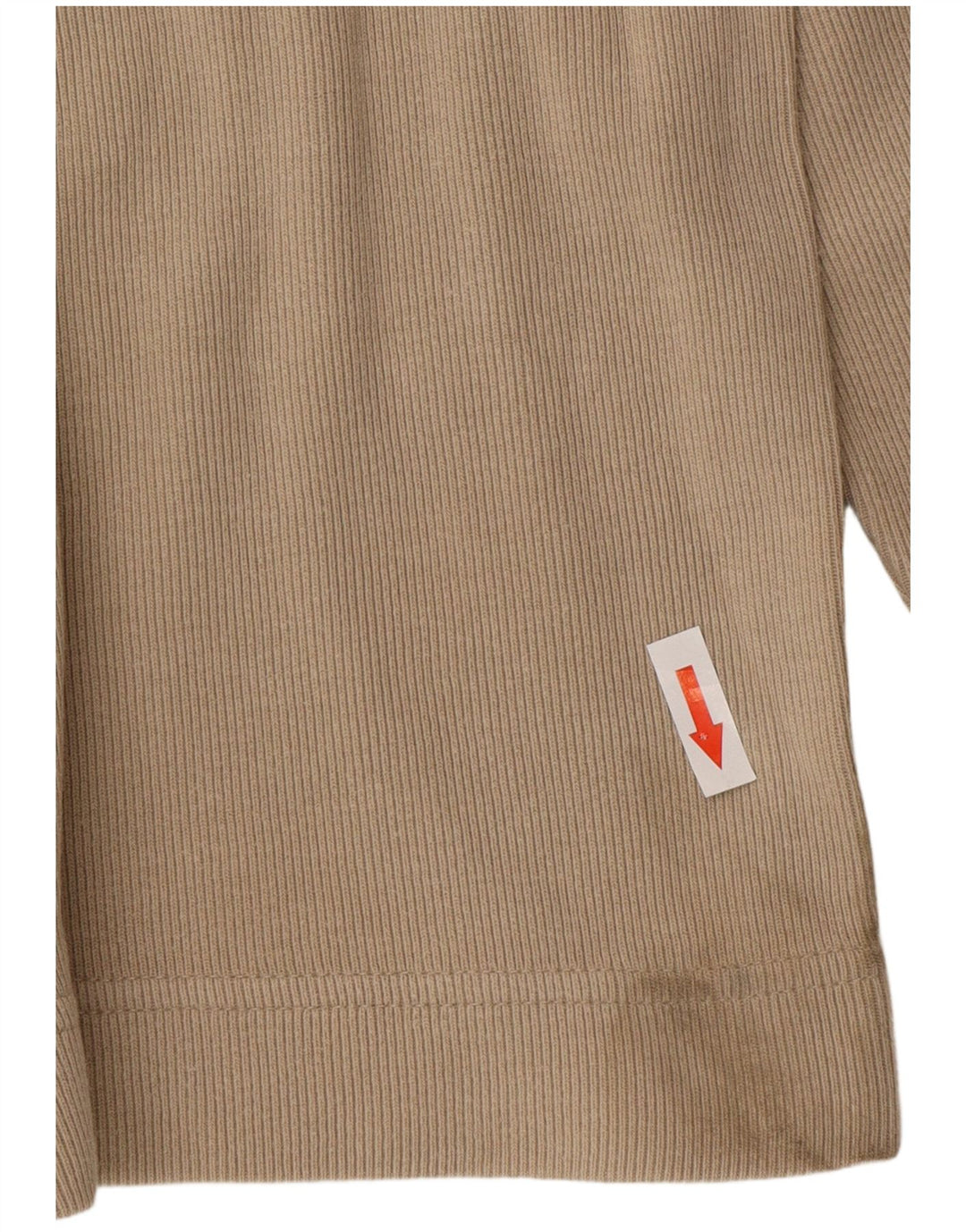 Top Manica Lunga Timberland Bambino 15-16 Anni in Cotone Beige