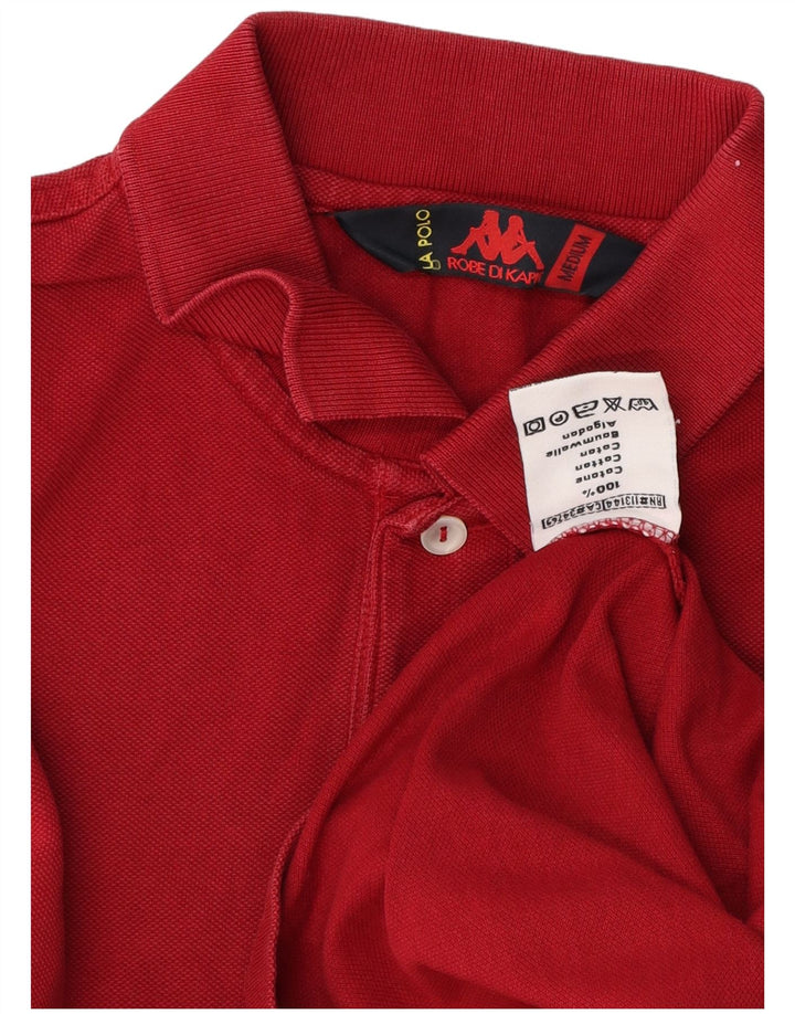 Polo Kappa Uomo Rosso Medio In Cotone
