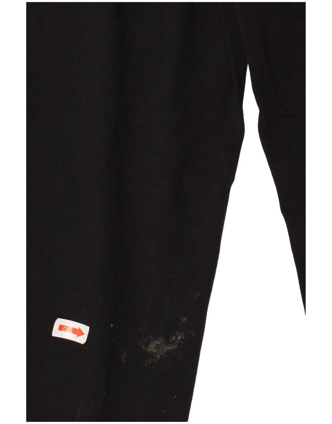 Leggings grafici da donna DKNY UK 4 XS cotone nero