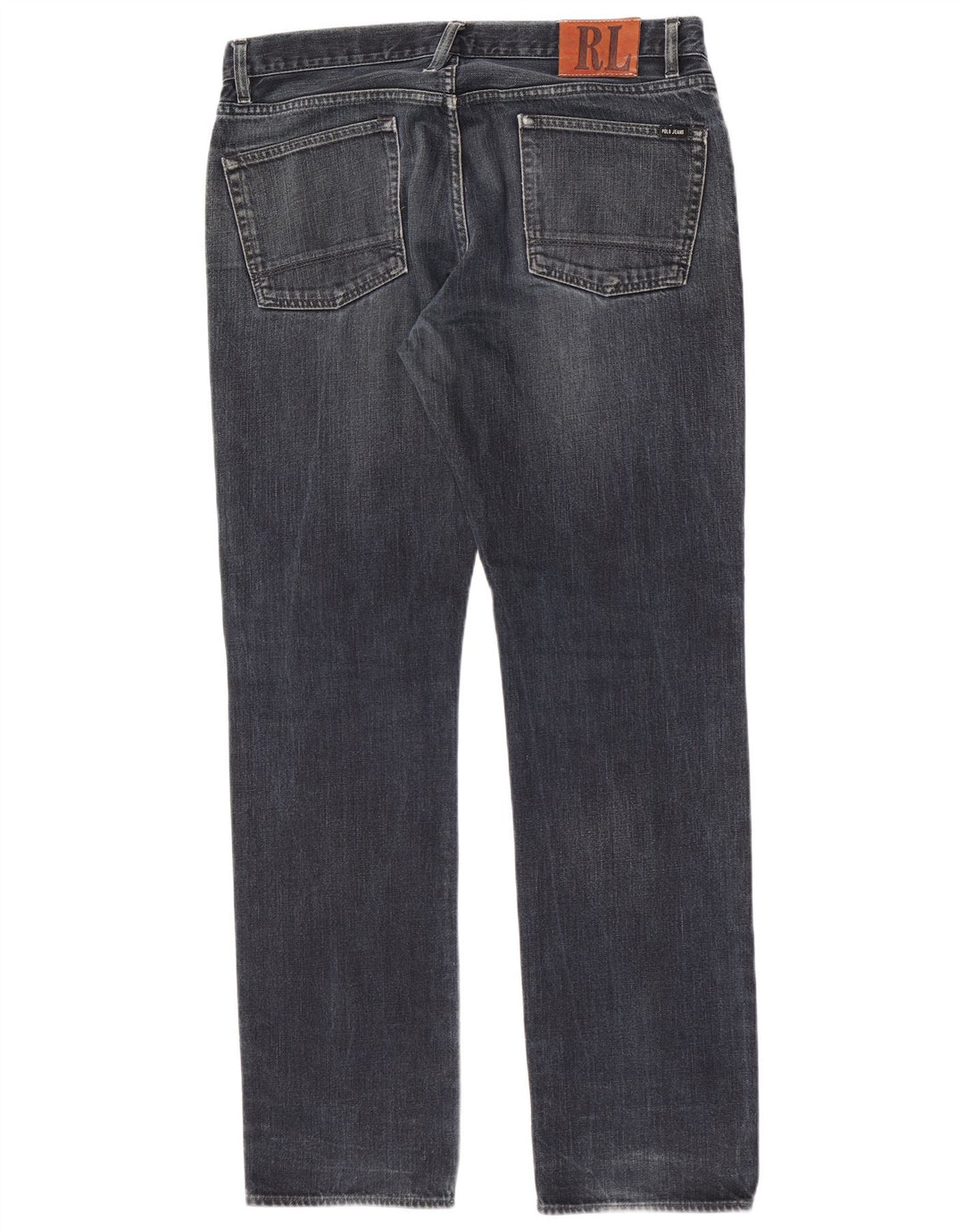 Jeans dritti da uomo Ralph Lauren W32 L32 Blu