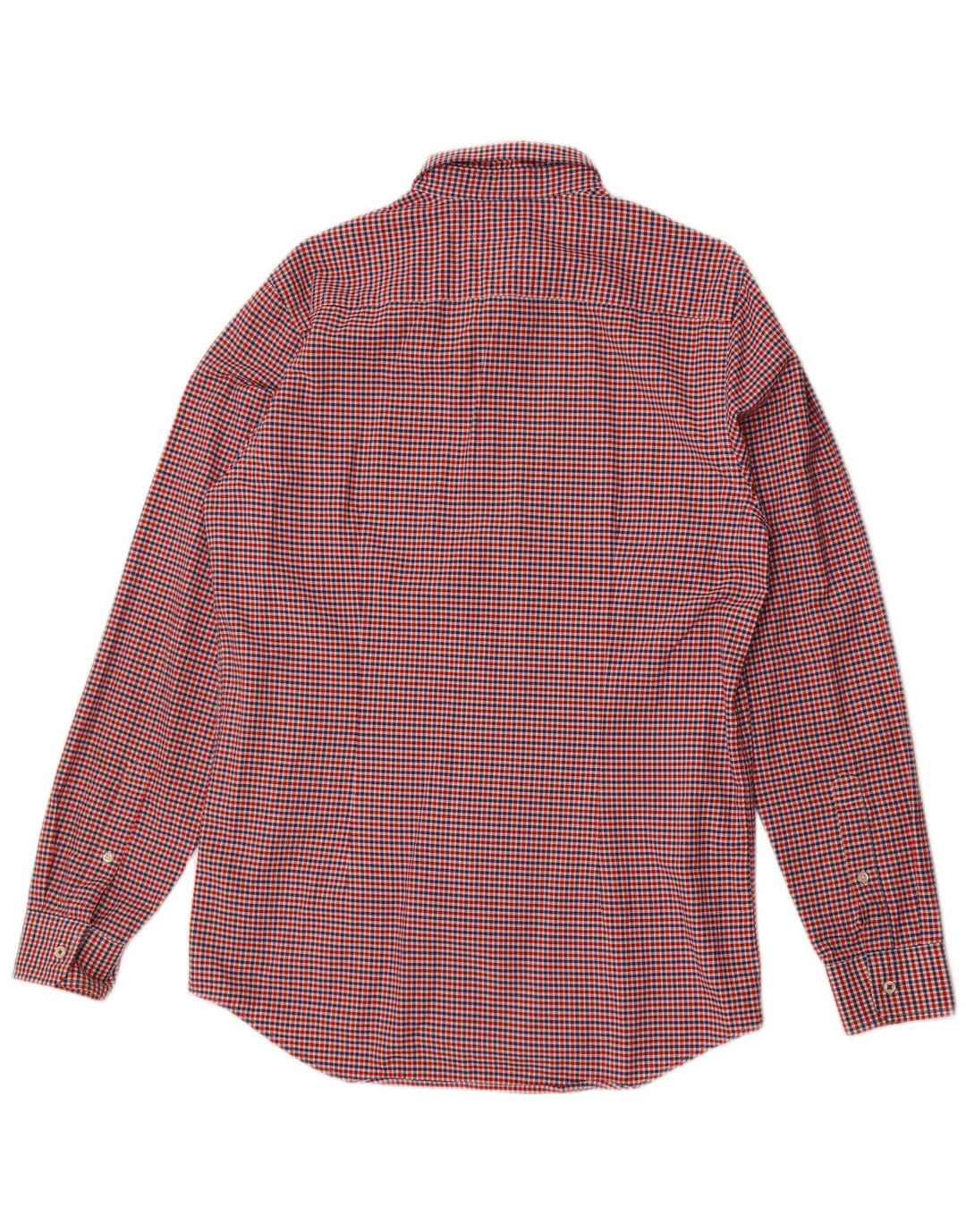 Camicia slim fit da uomo Tommy Hilfiger grande in cotone a quadretti multicolore
