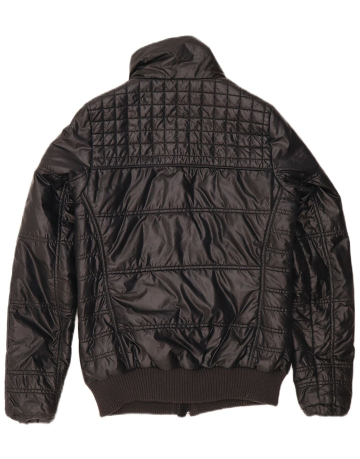 Giacca imbottita da donna Adidas UK 12 Medium Nero Poliestere
