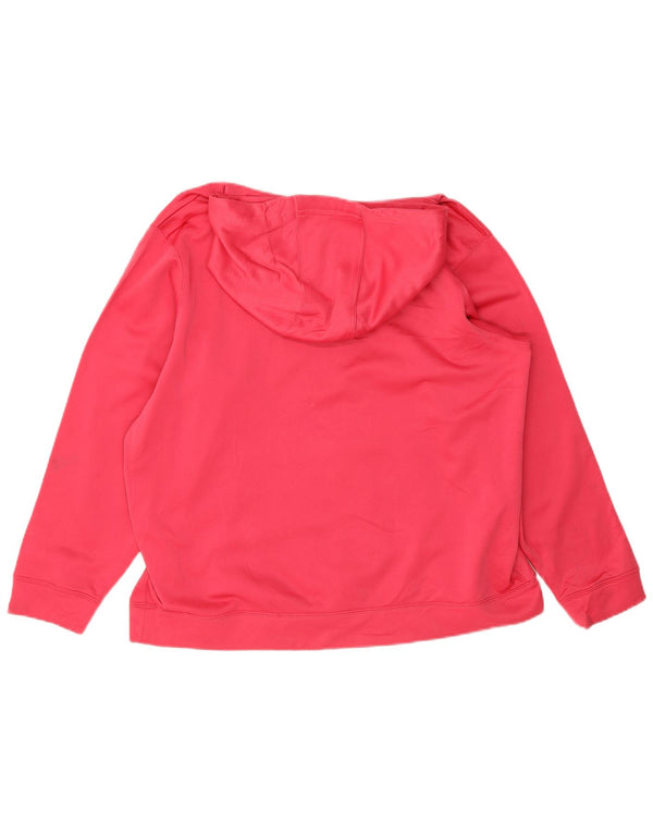 Under Armour Ragazze Leafs Hockey Felpa con cappuccio vestibilità ampia 13-14 anni XL Rosa
