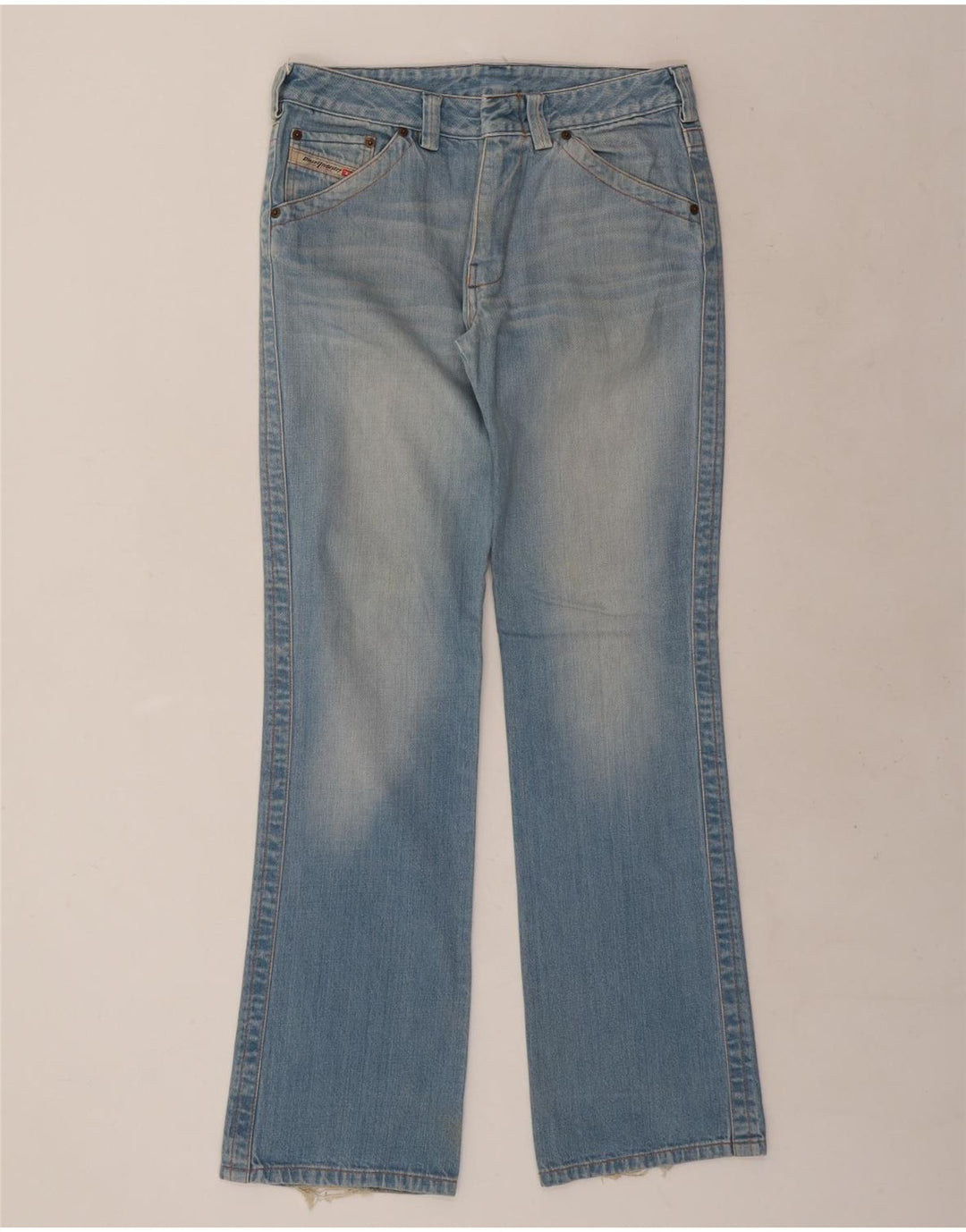 Jeans Bootcut da donna Diesel W32 L34 cotone blu