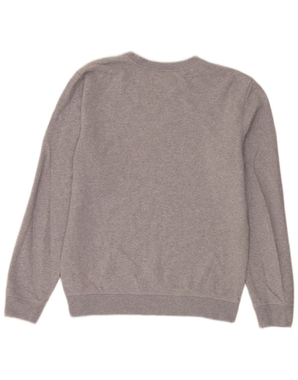 Felpa da uomo All Saints Maglione in cotone grigio medio