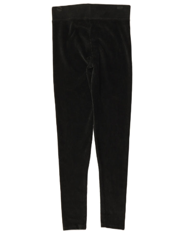 Leggings in velluto a coste da donna Marks & Spencer UK 8 piccoli in cotone verde