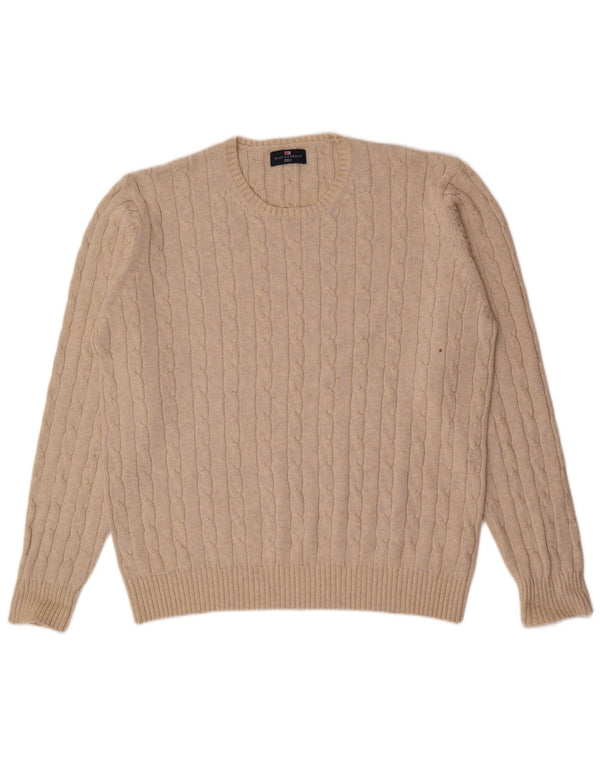 Maglione maglione girocollo da uomo Marks & Spencer XL Beige