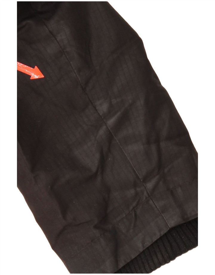 Giacca a vento da donna con cappuccio Superdry UK 14 grande poliestere nero