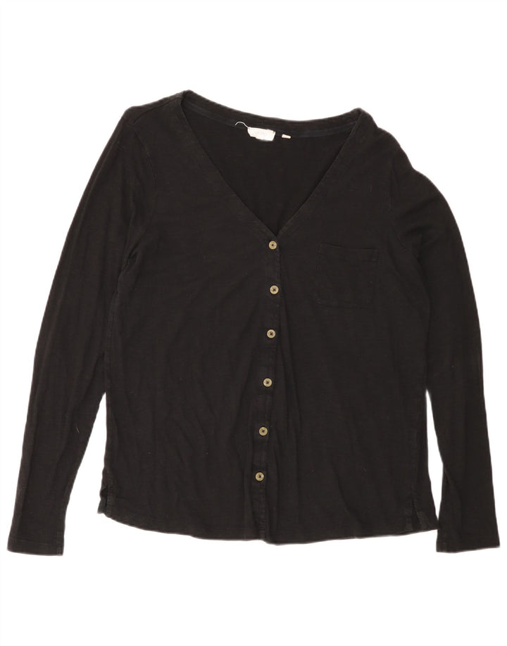 Camicetta da donna FAT FACE UK 16 grande nera