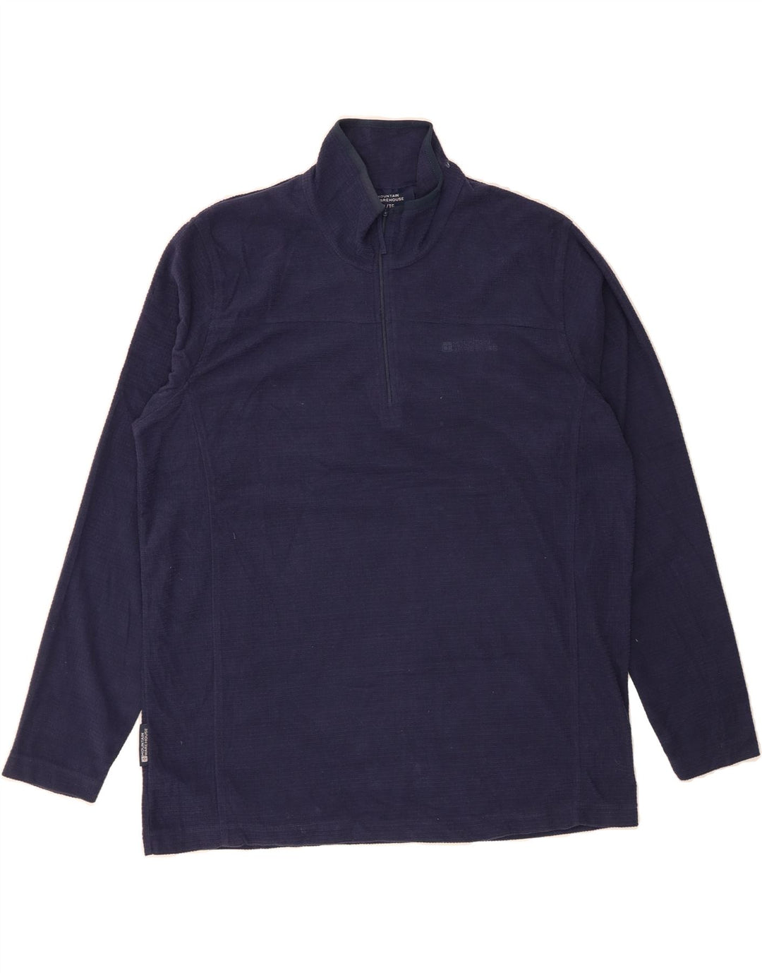 MOUNTAIN WAREHOUSE Mens Zip Neck Pullover Tracksuit Top XL Navy Blue Vintage Mountain Warehouse and Second-Hand Mountain Warehouse from Messina Hembry 