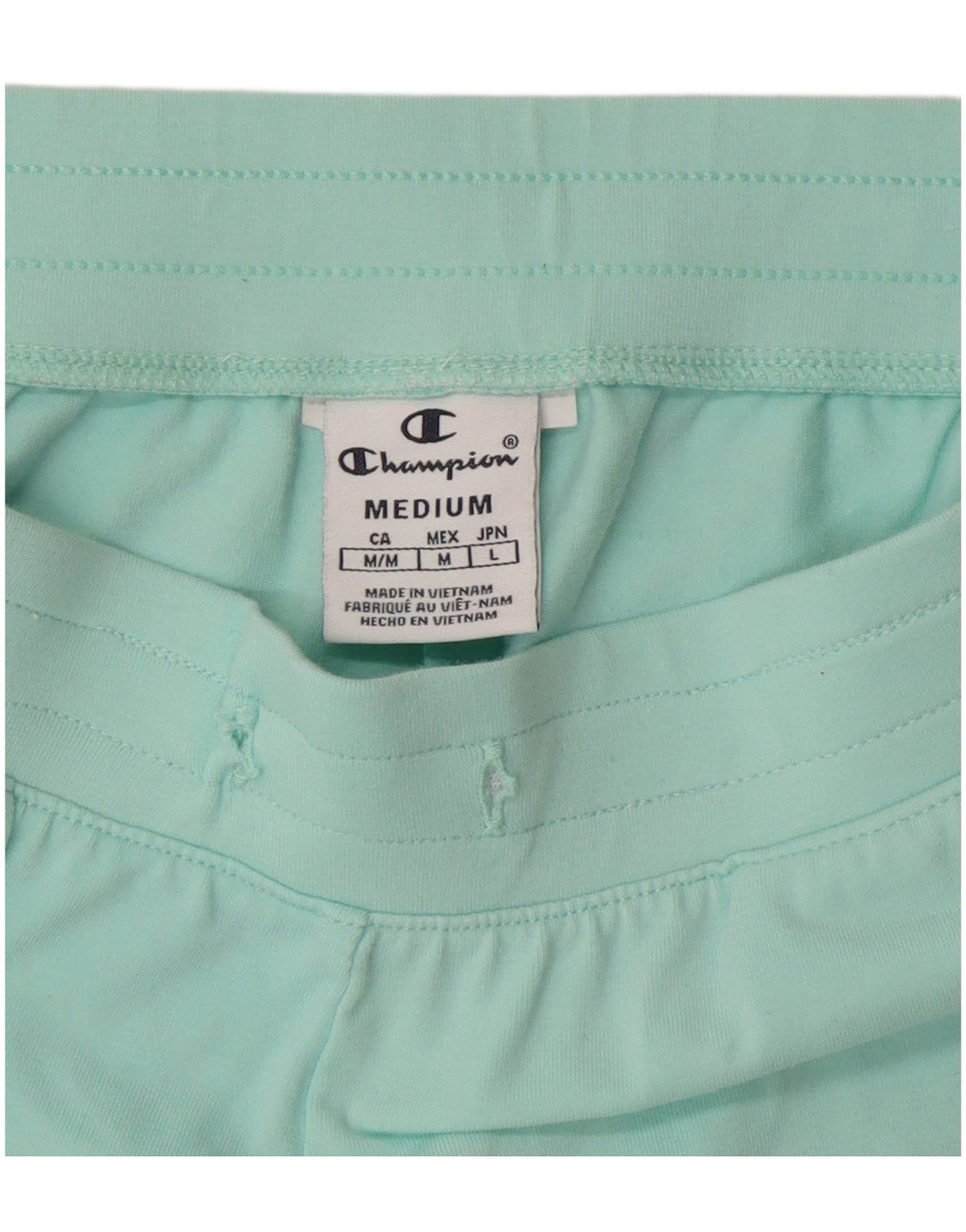 Pantaloncini sportivi grafici da donna Champion UK 10 piccoli turchese