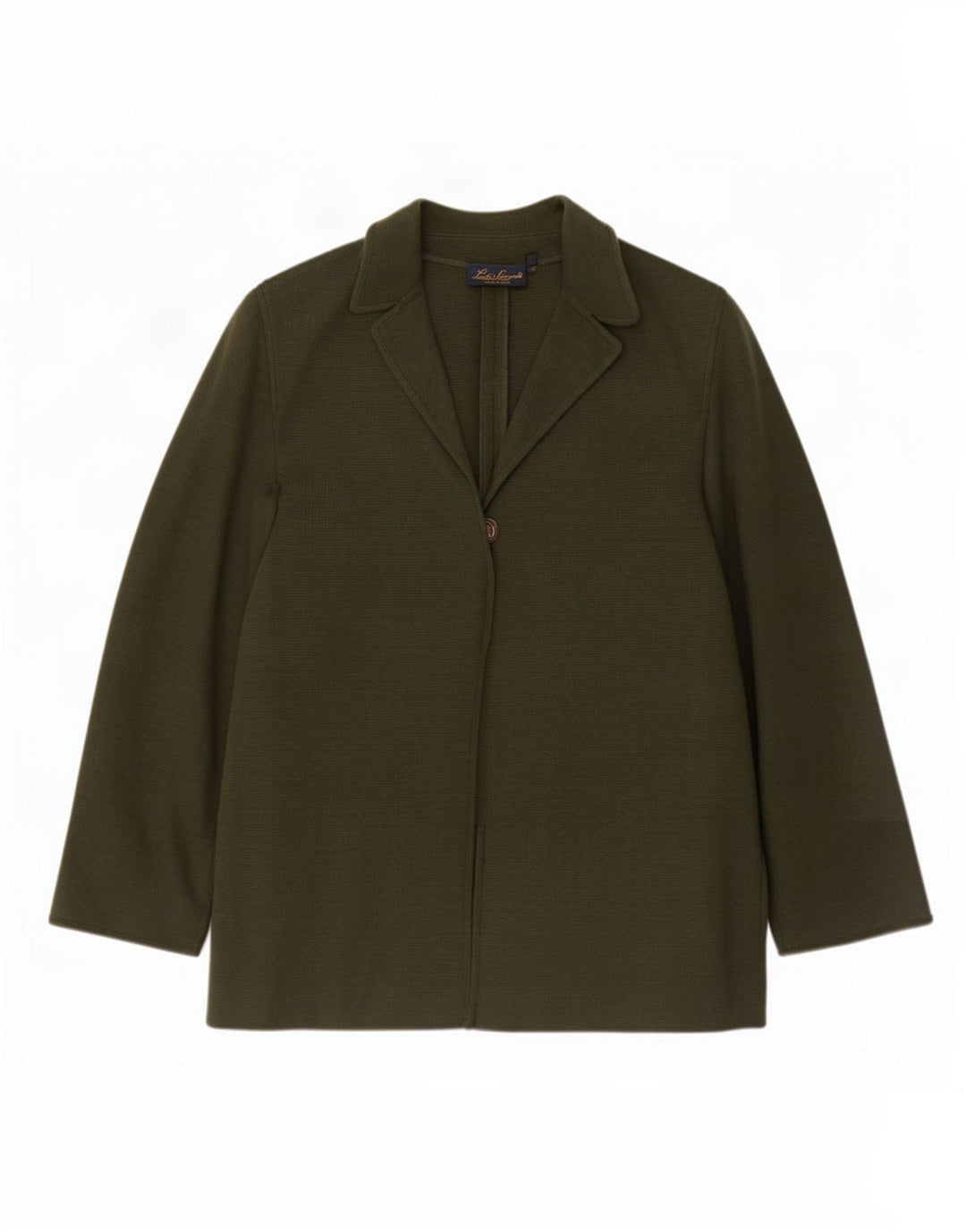 Luisa Spagnoli Giacca Blazer da Donna a 1 Bottone UK 18 XL Verde