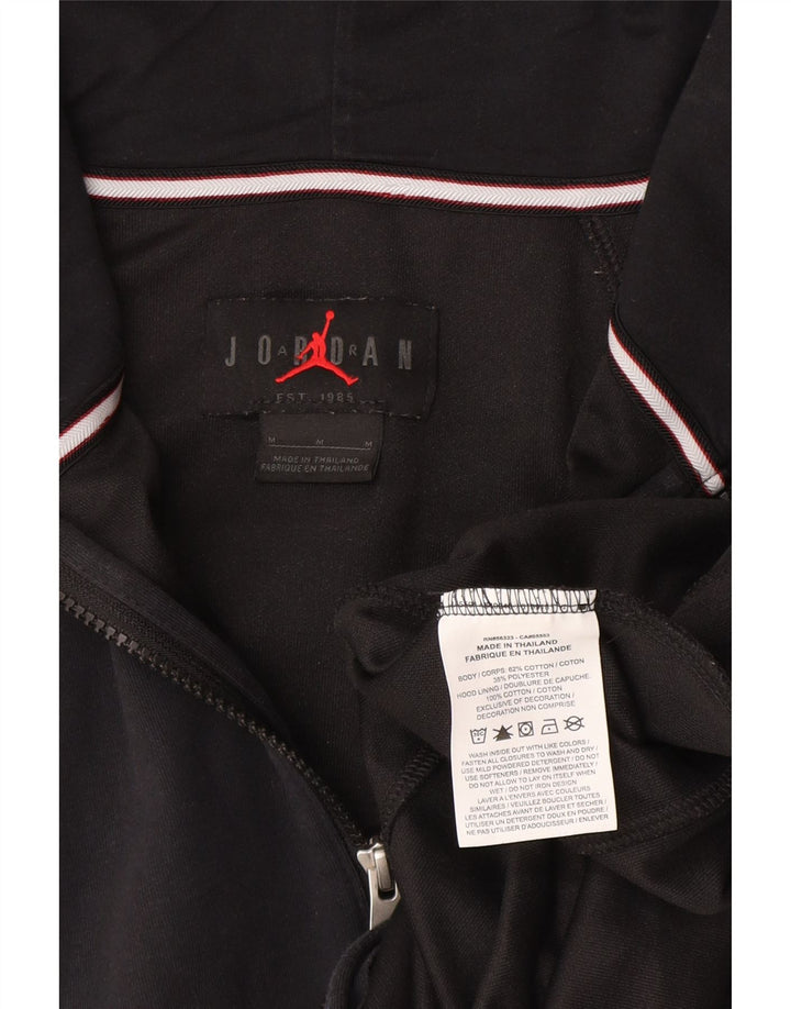 Felpa con cappuccio e zip Jordan da uomo in cotone medio blu navy