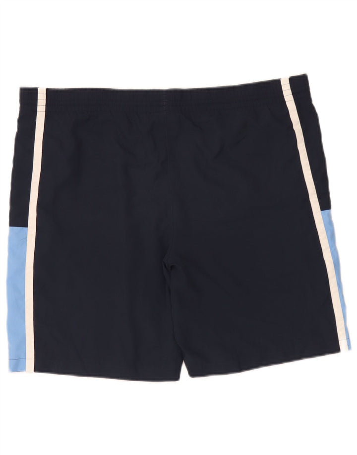 Pantaloncini sportivi da uomo Lacoste taglia 2 XS poliestere color block blu navy
