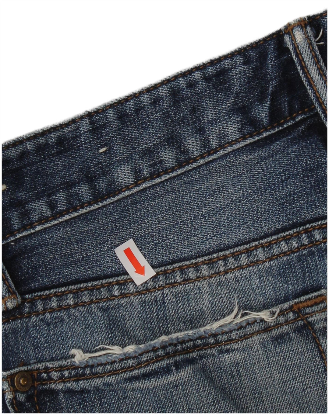 Jeans dritti da uomo Fat Face W30 L31 cotone blu