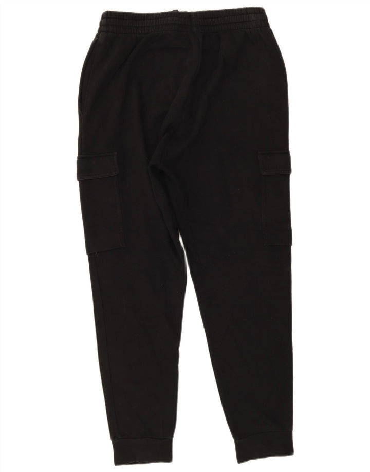 Pantaloni da tuta da uomo Adidas Cargo Joggers medio cotone nero