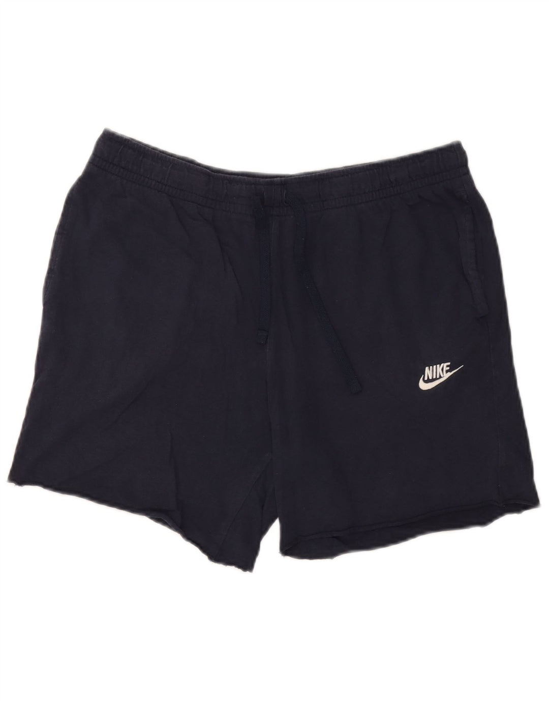 Pantaloncini sportivi da uomo Nike Large in cotone blu navy