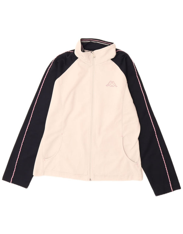 Giacca da tuta da donna Champion UK 18 XL Poliestere color block bianco