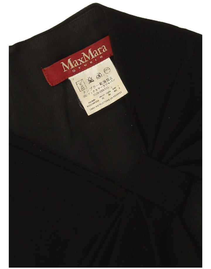 Abito aderente senza maniche da donna Max Mara IT 44 medio nero