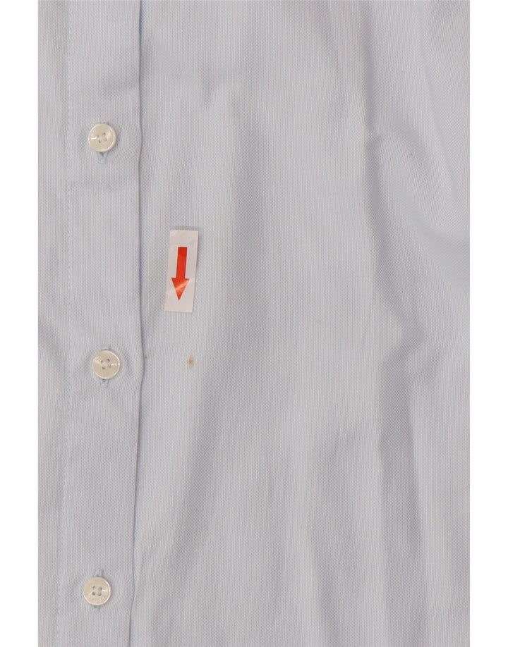 Camicia da donna Regular Fit Tommy Hilfiger UK 12 Cotone Blu Medio Classico