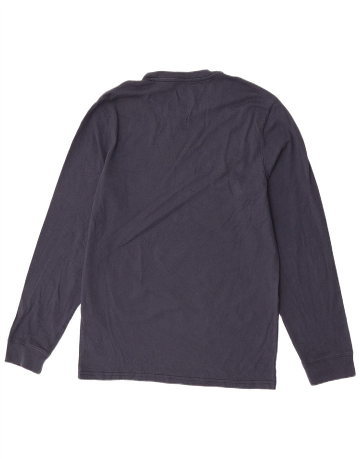 Levi's Maglia standard da uomo a maniche lunghe in cotone blu navy medio