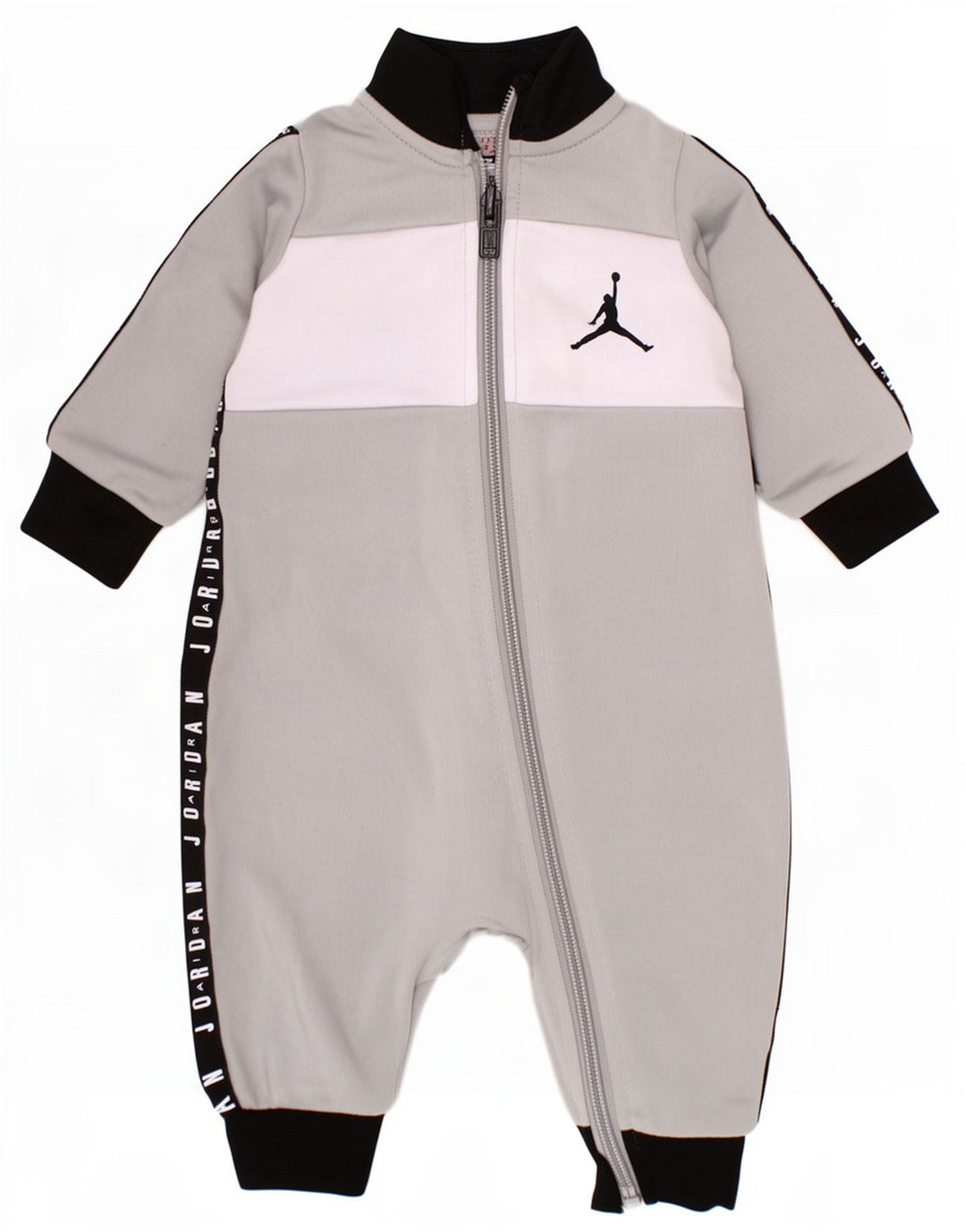 Tuta grafica Jordan da neonato per neonato 3-6 mesi in poliestere color block grigio