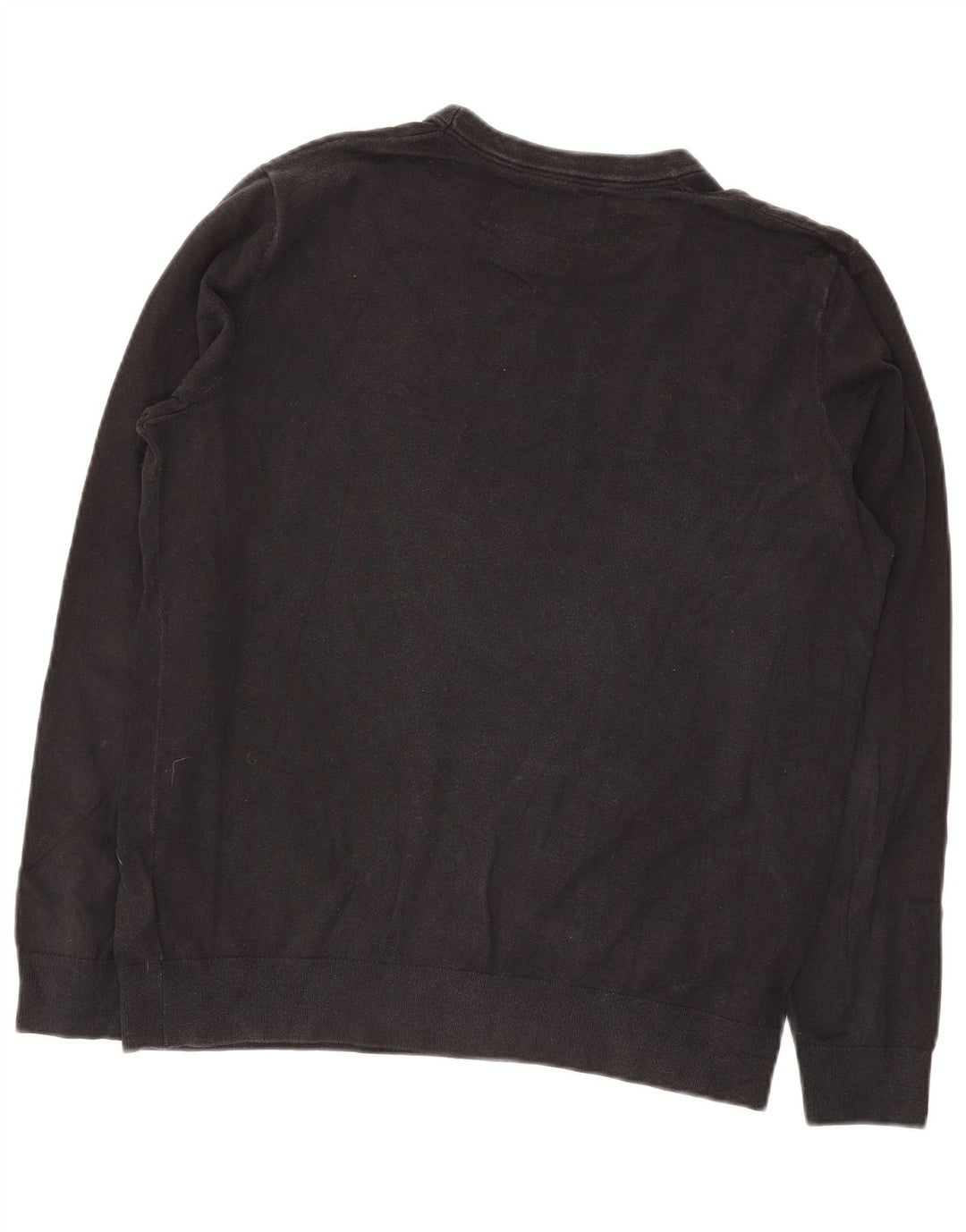 Calvin Klein Jeans Uomo Felpa Maglione Grande Cotone Nero