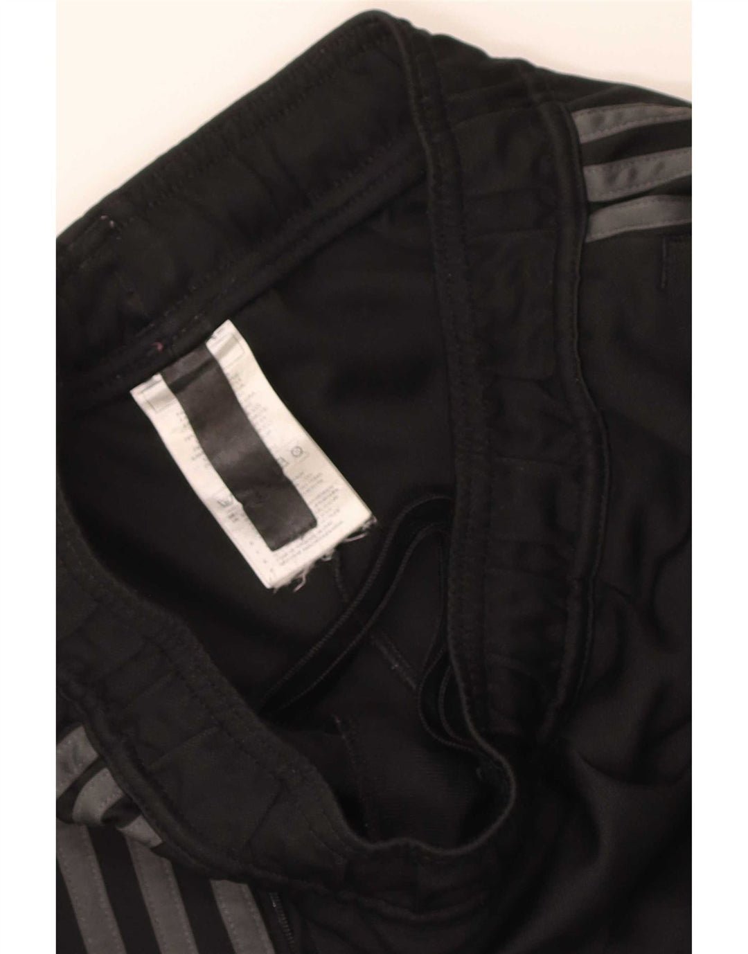 Pantaloni della tuta Adidas Climalite da donna UK 4 XS poliestere nero
