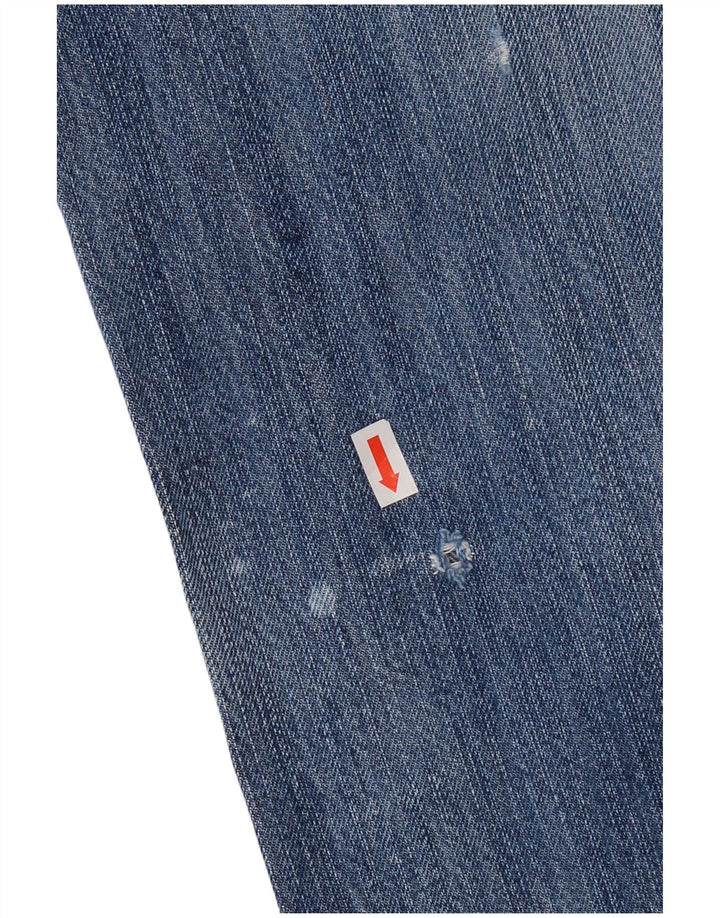 Jeans dritti regolari da uomo Carrera 710 W34 L28 cotone blu