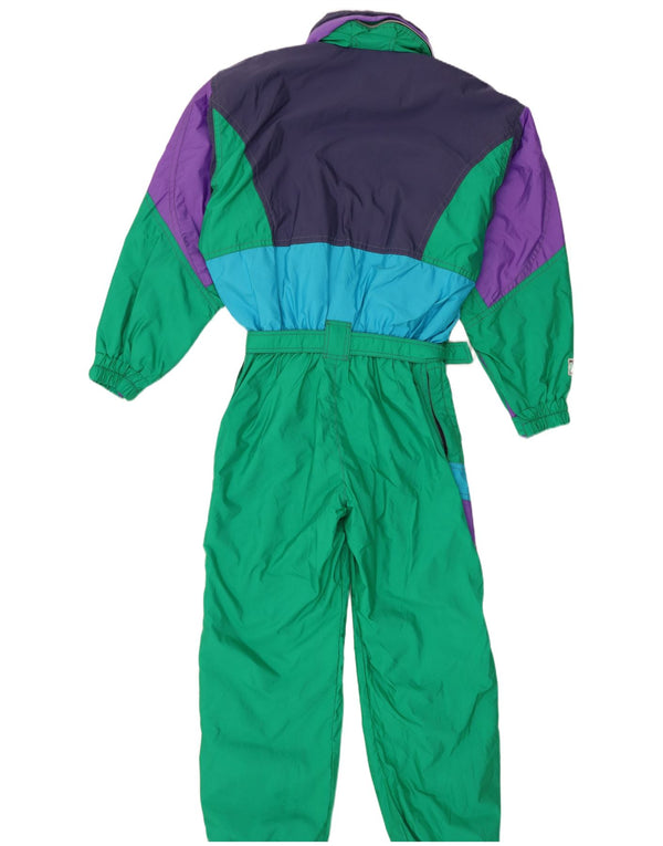 Colmar Mens Ski Jumpsuit IT 48 Medium  Green Colourblock