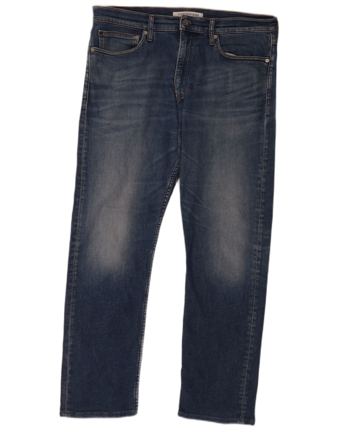 Jeans slim da uomo Calvin Klein W36 L32 Blu