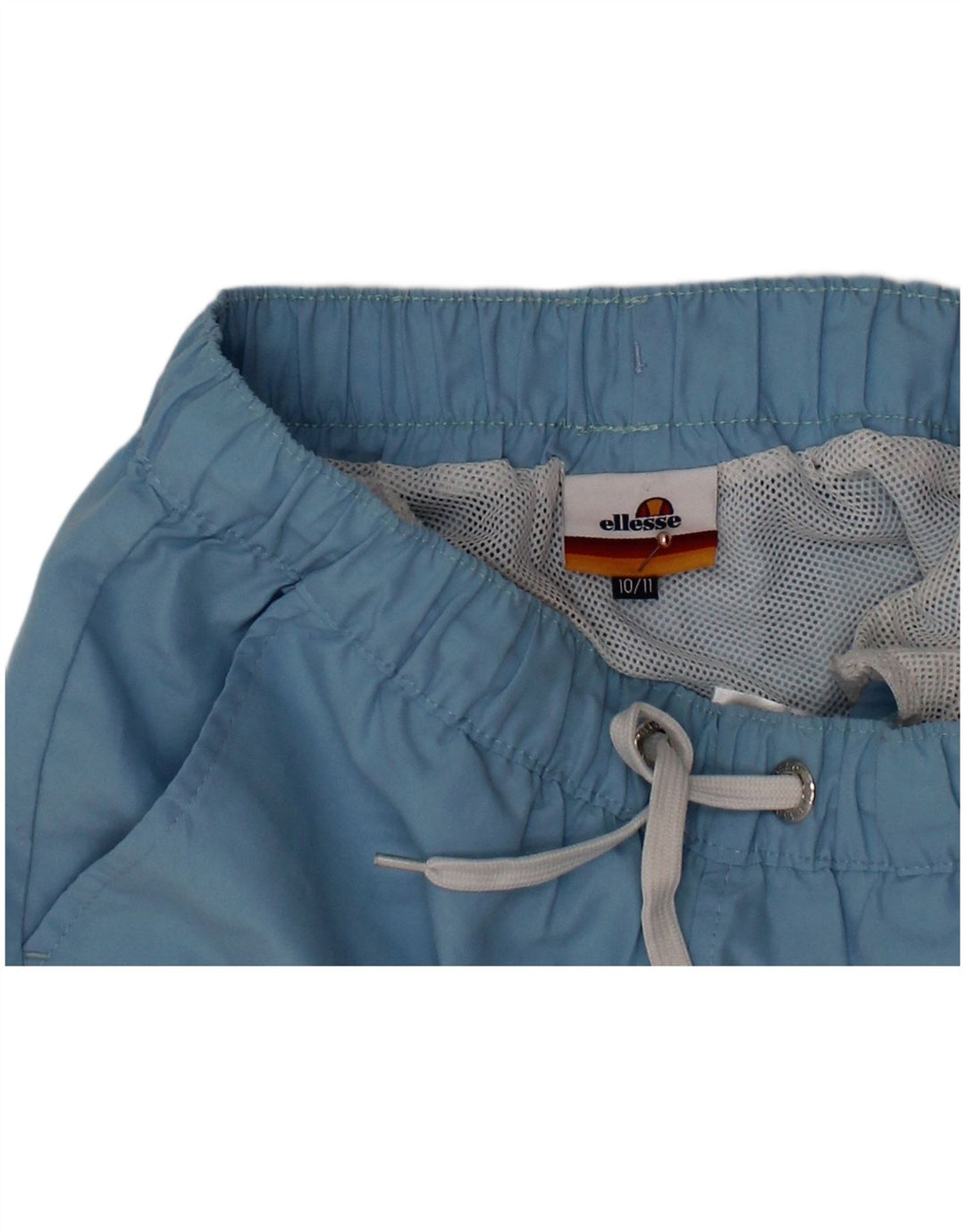 Pantaloncini da bagno grafici per ragazzi ELLESSE 10-11 anni in poliestere blu