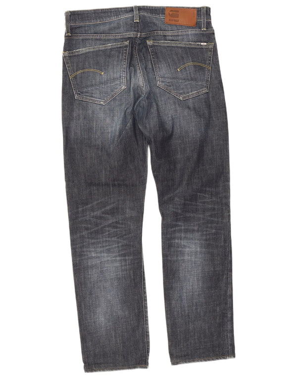 Jeans dritti da uomo G-Star 3301 W31 L32 cotone blu navy