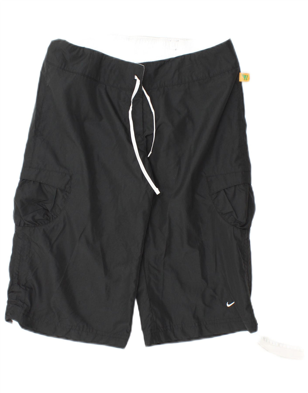 Pantaloncini da bagno da donna Nike US 0/2 XS poliestere nero