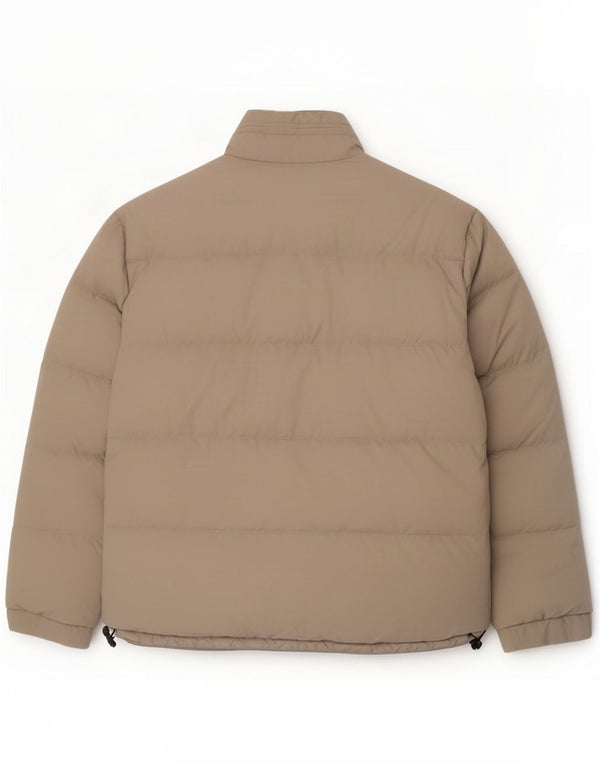 Giacca imbottita reversibile con cappuccio da uomo Rifle UK 38 Poliammide beige medio