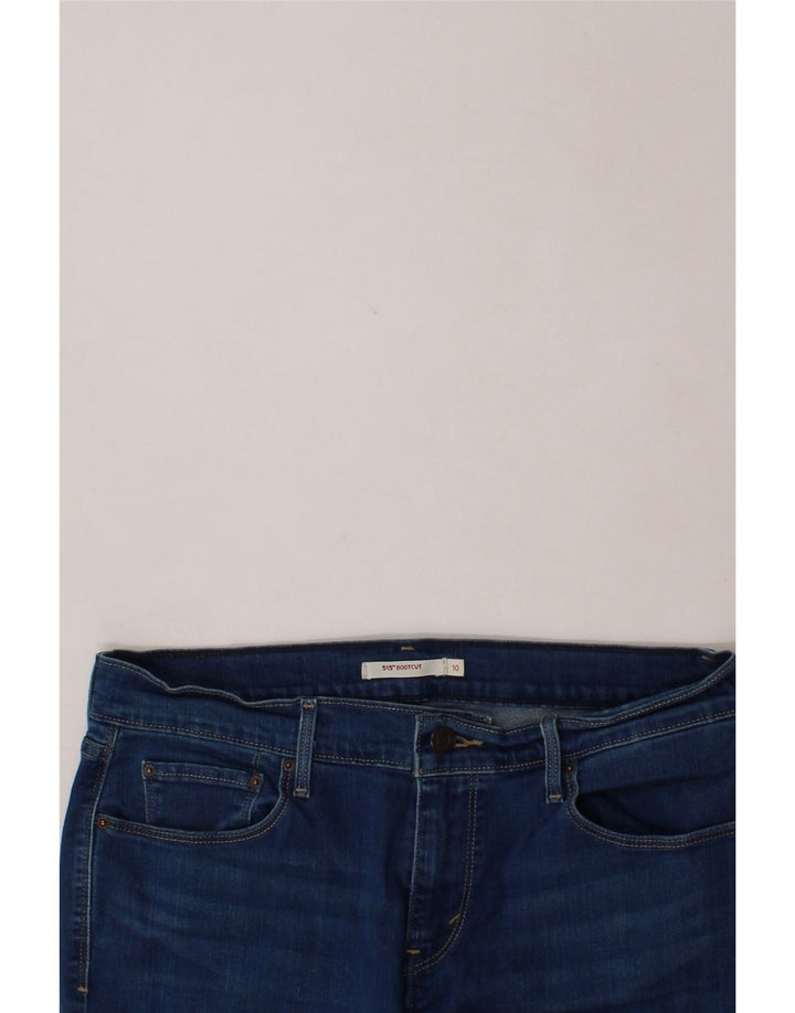 LEVI'S Womens 515 Bootcut Jeans US 10 Large W32 L29 Blue Cotton Vintage Levi's and Second-Hand Levi's from Messina Hembry 