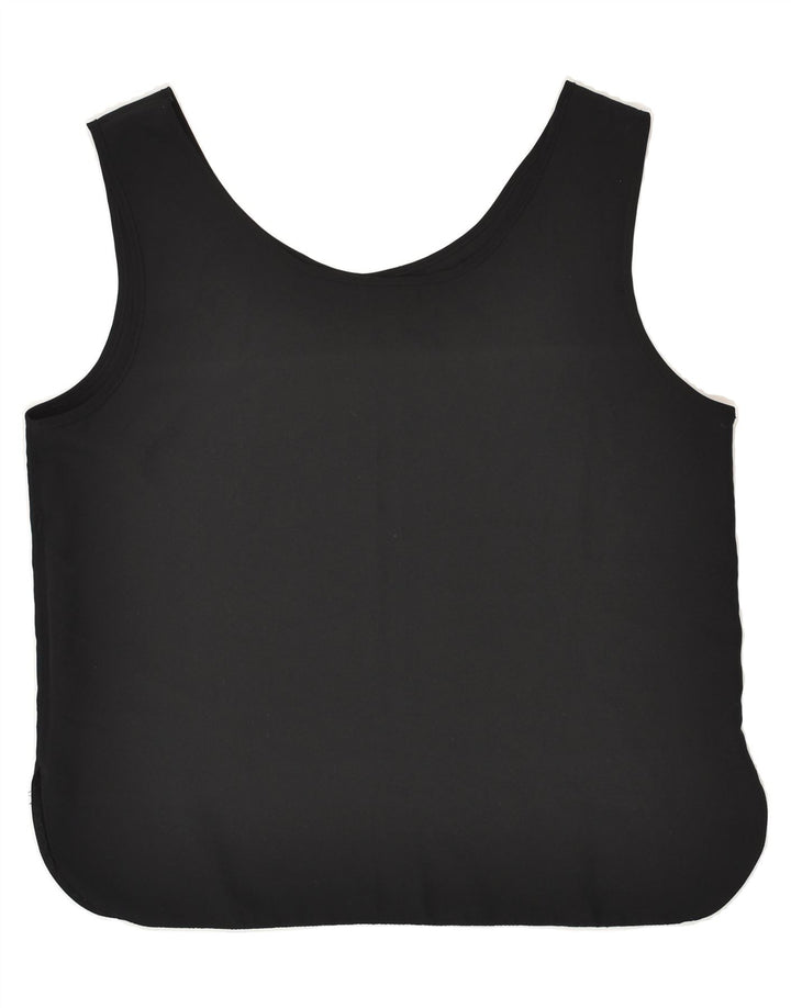 C&A Womens Vest Top EU 42 Large  Black | Vintage C&A | Thrift | Second-Hand C&A | Used Clothing | Messina Hembry 