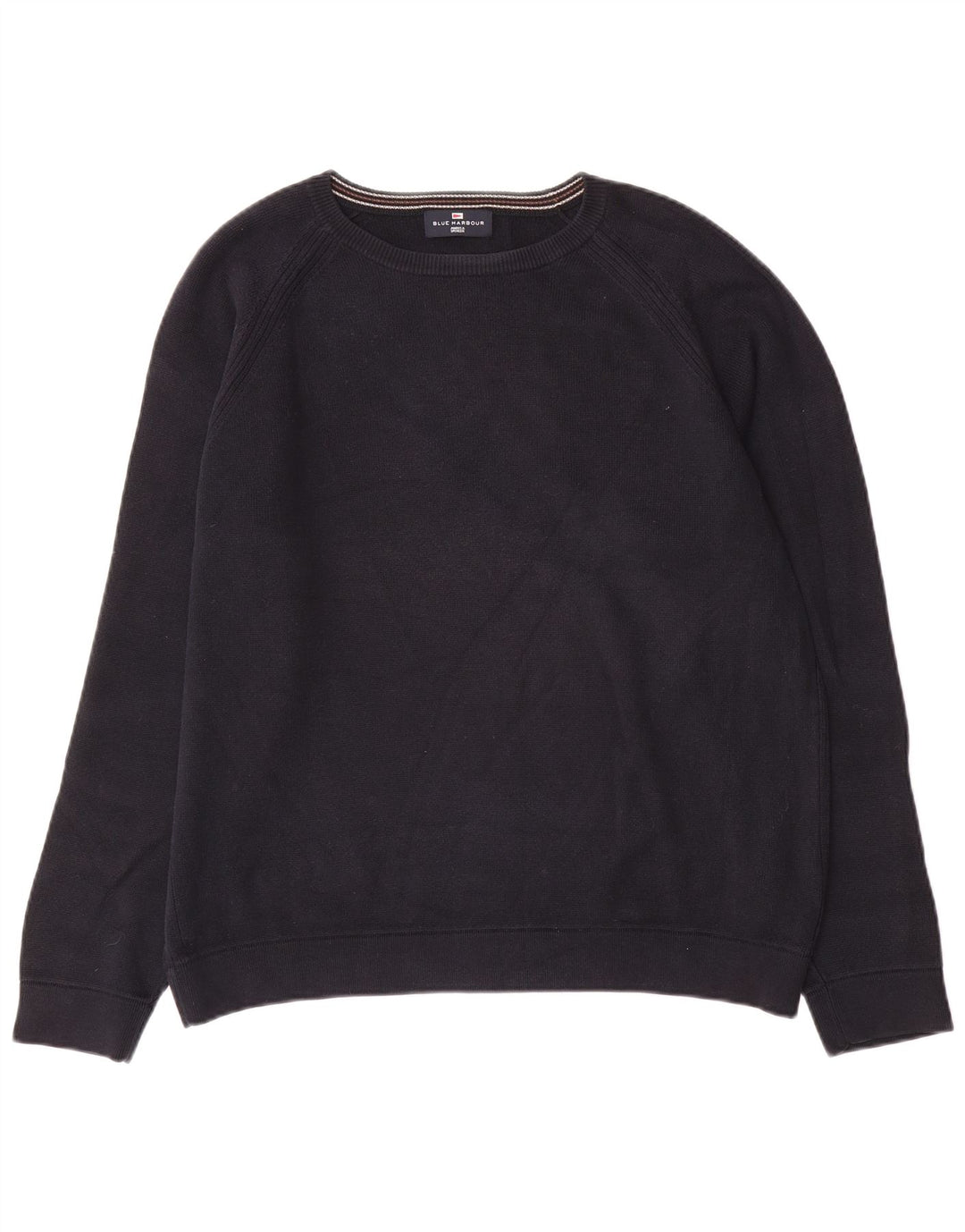 Maglione maglione con scollo a barca autografo da uomo Marks & Spencer blu navy medio