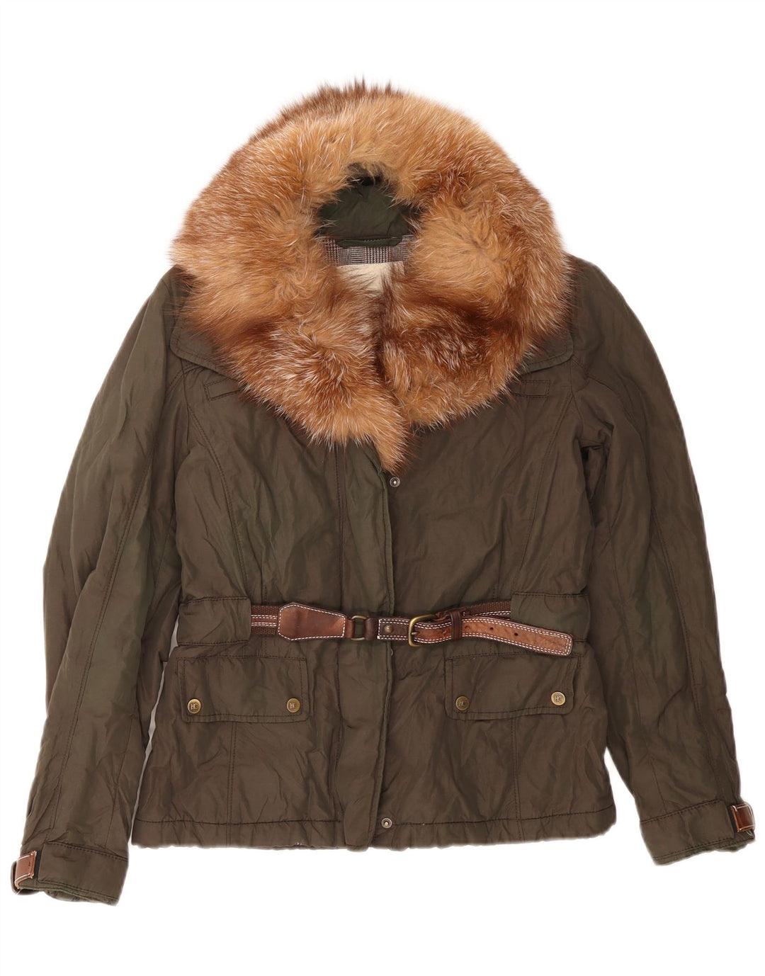 Giacca Parka da donna Henry Cottons IT 44 Nylon verde medio