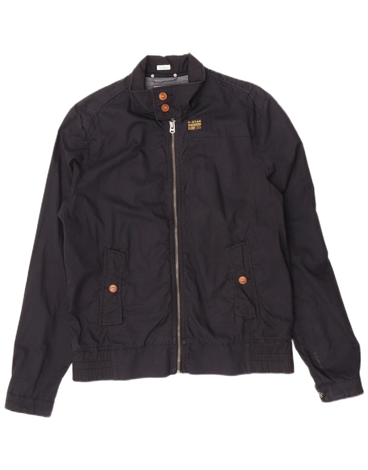 Giubbotto bomber da uomo G-Star UK 38 cotone blu navy medio