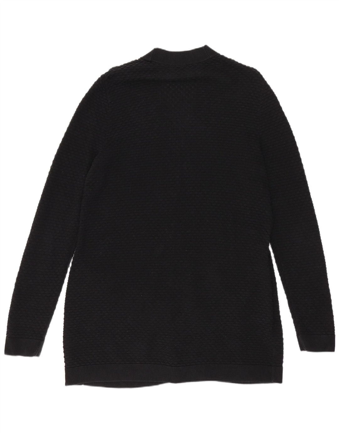Maglione cardigan lungo da donna Cos UK 10 piccolo nero