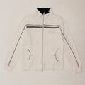 CHAMPION Womens Heritage Fit Tracksuit Top Jacket UK 14 Medium White Vintage Champion and Second-Hand Champion from Messina Hembry 